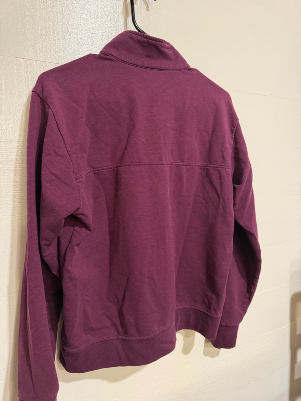 Patagonia Men's Quarter-Zip Pullover in Plum - Picture 3 of 5